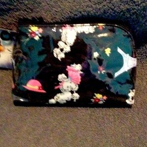 Naughty & Nice new with tags shiny cosmetic case top  zip…